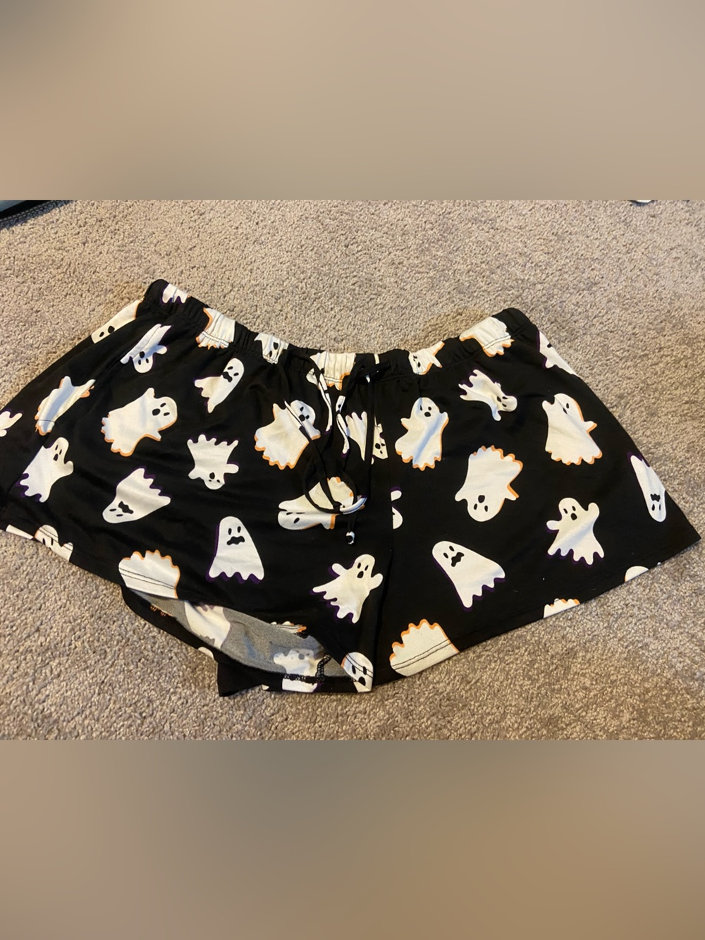 Black Ghost Print - Halloween pj set